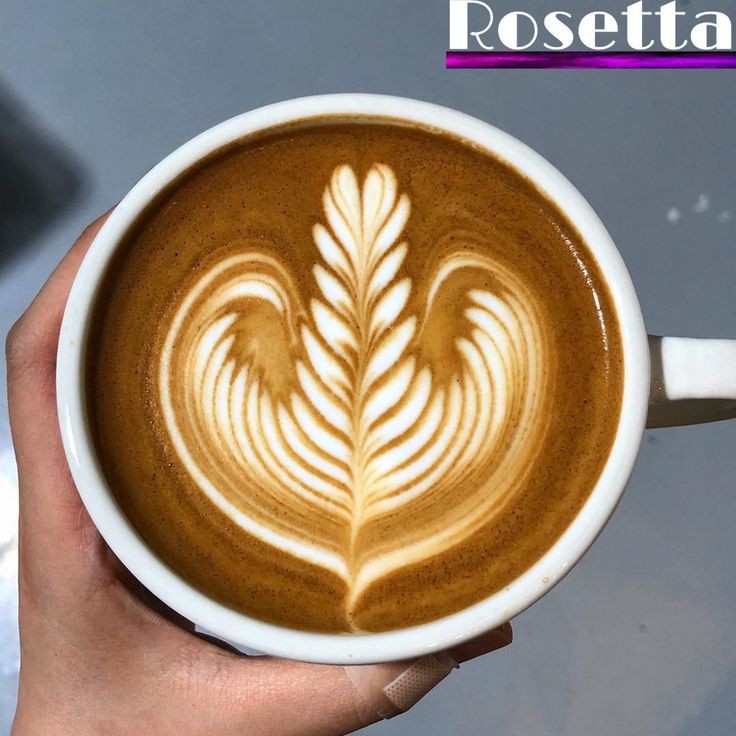 Latte Art - Roseta